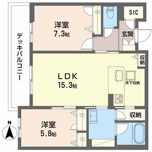 レジデンス三条宮前0101号室_間取り画像