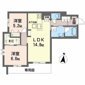 シャーメゾン　レソール0105号室_間取り画像