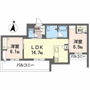 シャーメゾン　レソール 0206号室