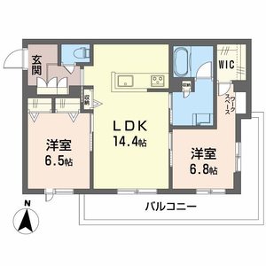 シャーメゾン　レソール0301号室_間取り画像