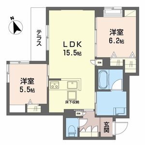 シャーメゾン　シンフォニア 0102号室