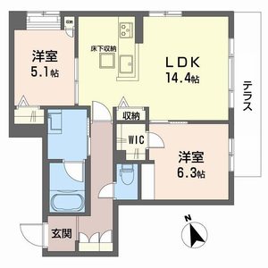 シャーメゾン　シンフォニア 0103号室