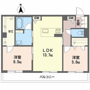 シャーメゾン　Ｍ－ｓｉｘ 0203号室