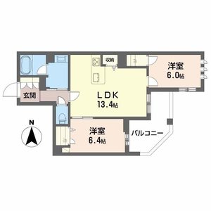 エクレール　ヴェール　シャーメゾン西院 0202号室