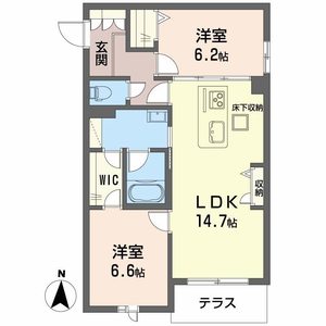 お問合せ番号：001117500406_間取り画像
