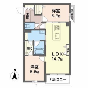お問合せ番号：001117500406_間取り画像