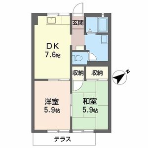 グリーンタウン國本B棟 0101号-16