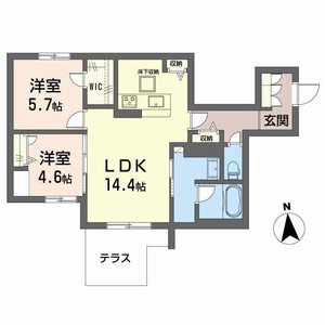 シャーメゾン　ベルパージュ長居西 0102号室