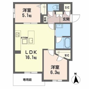 シャーメゾン　プレアデス 0101号室