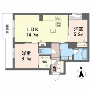 シャーメゾン　プレアデス 0102号室