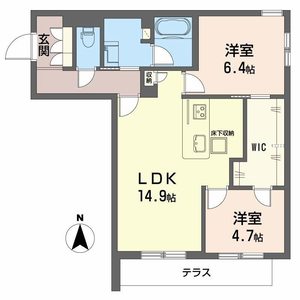 シャーメゾン　サイビータ 0102号室