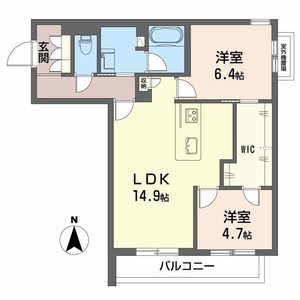 シャーメゾン　サイビータ 0202号室