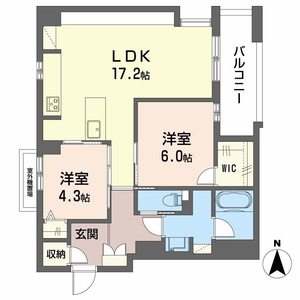 シャーメゾン　サイビータ0305号室_間取り画像