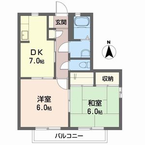 グリーンルーフ大冠　Ｂ棟 B103号室