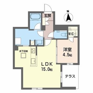 シャーメゾン　クロワール0103号室_間取り画像