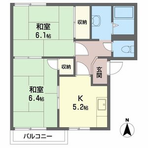 ヴェル・リーブル B206号室