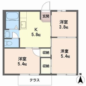 ヴェル・リーブル A103号室