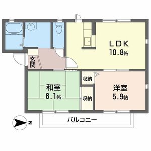 ディアス代谷 B205号室