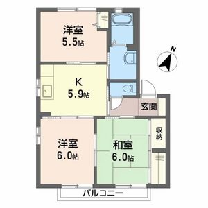 シャーメゾン　さくら坂 C202号室