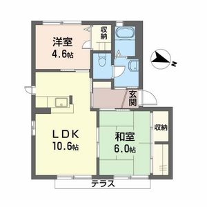 シャーメゾン　さくら坂 F102号室