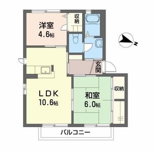 シャーメゾン　さくら坂 F202号室