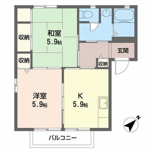 グッドネイバー１，２，３ 2201号室