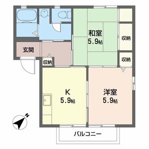 グッドネイバー１，２，３ 2202号室