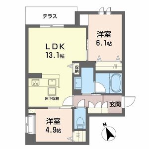 シャーメゾン　アヴァンス 0105号室