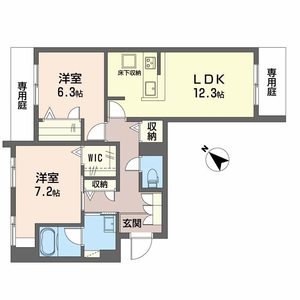 ＳｈａＭａｉｓｏｎ　Ｍｉｍｏｓａ　Ｏｋｕｂｏ 0101号室