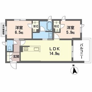 アリビオ　田辺 0405号室