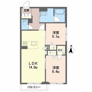 ローズフラットⅡ 0202号室