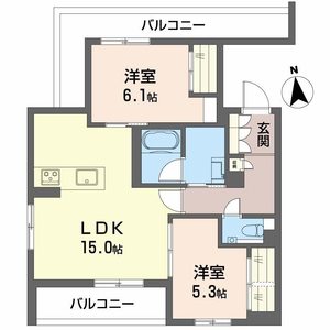 シャーメゾングランベアー 0301号室