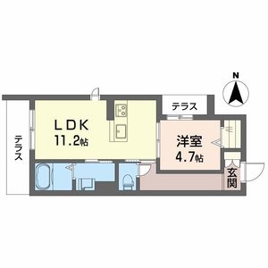 ハルミエール　Ⅱ 0103号室