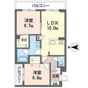 シャーメゾン　ル・ボヌール 0201号室