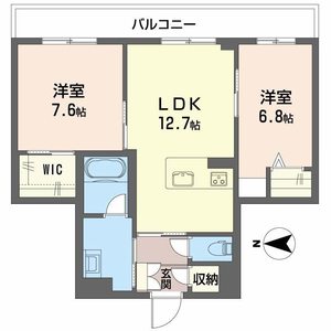 シャーメゾン　ル・ボヌール 0202号室