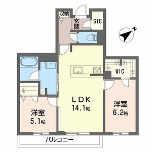 シャーメゾン往還Ⅱ 0202号室