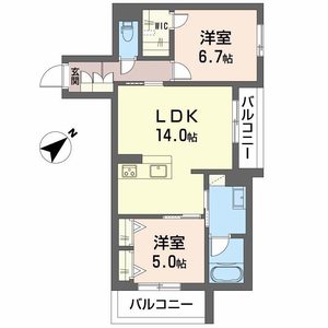 サウザンド和泉府中 0201号室