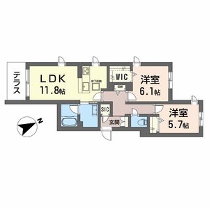 エクリアス浜寺 0102号室