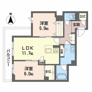 シャーメゾン　清風 0205号室
