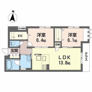 シャーメゾン　西ノ京 0101号室