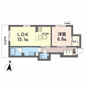 シャーメゾン　西ノ京0105号室_間取り画像