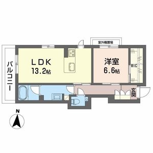 シャーメゾン　西ノ京0205号室_間取り画像