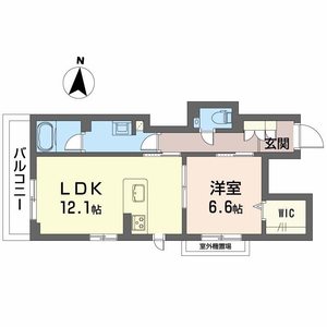 シャーメゾン　西ノ京0303号室_間取り画像