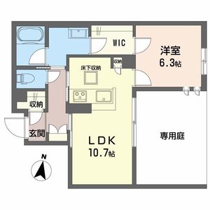 シャーメゾン　ソ・ラ・ナ0102号室_間取り画像