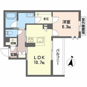 シャーメゾン　ソ・ラ・ナ0302号室_間取り画像