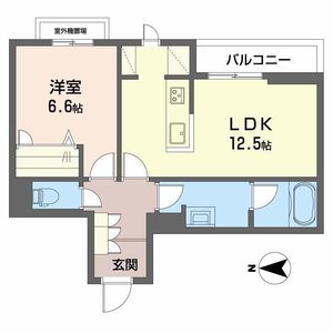 イズⅢ0201号室_間取り画像