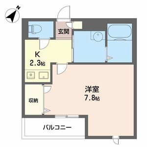 Ｃ´ｅｓｔ　Ｌａ　Ｖｉｅ・Ｍ 0202号室