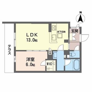 シャーメゾン　フォレナ　アルファ0101号室_間取り画像