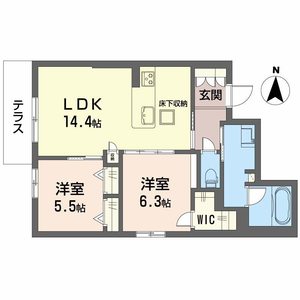 シャーメゾン　フォレナ　アルファ 0102号室