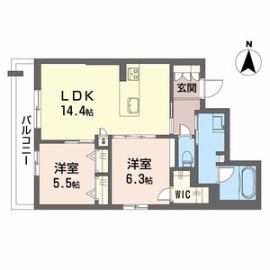 シャーメゾン　フォレナ　アルファ 0202号室